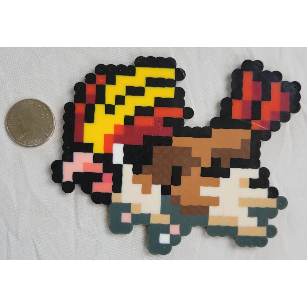 Pidgeot Menu Icon Pokemon Perler Bead Pixel Art